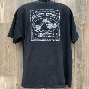 Orange Co. Choppers Graphic Logo T- Shirt.